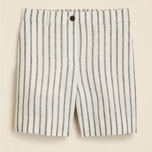 6” harbor linen shorts